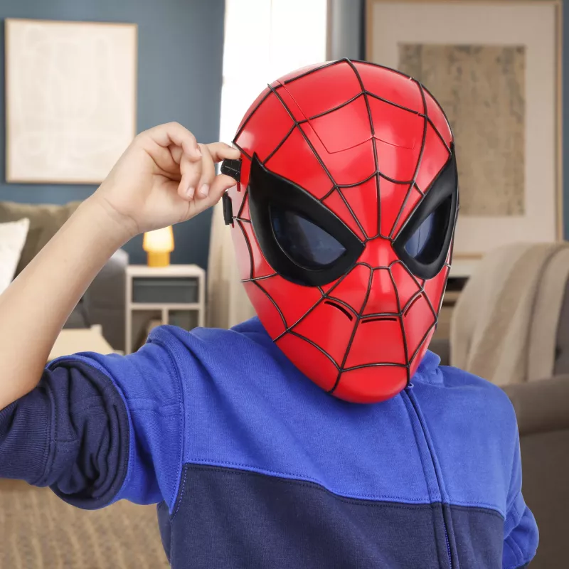 Marvel Spider-Man Glow FX maska sejai, pieaugušajiem un bērniem, 5+ gadi, 1 gab.