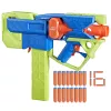 Nerf N Series Sprinter F8625 motorizēts šautriņu blasteris, zils/zaļš/oranžs