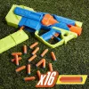 Nerf N Series Sprinter F8625 motorizēts šautriņu blasteris, zils/zaļš/oranžs