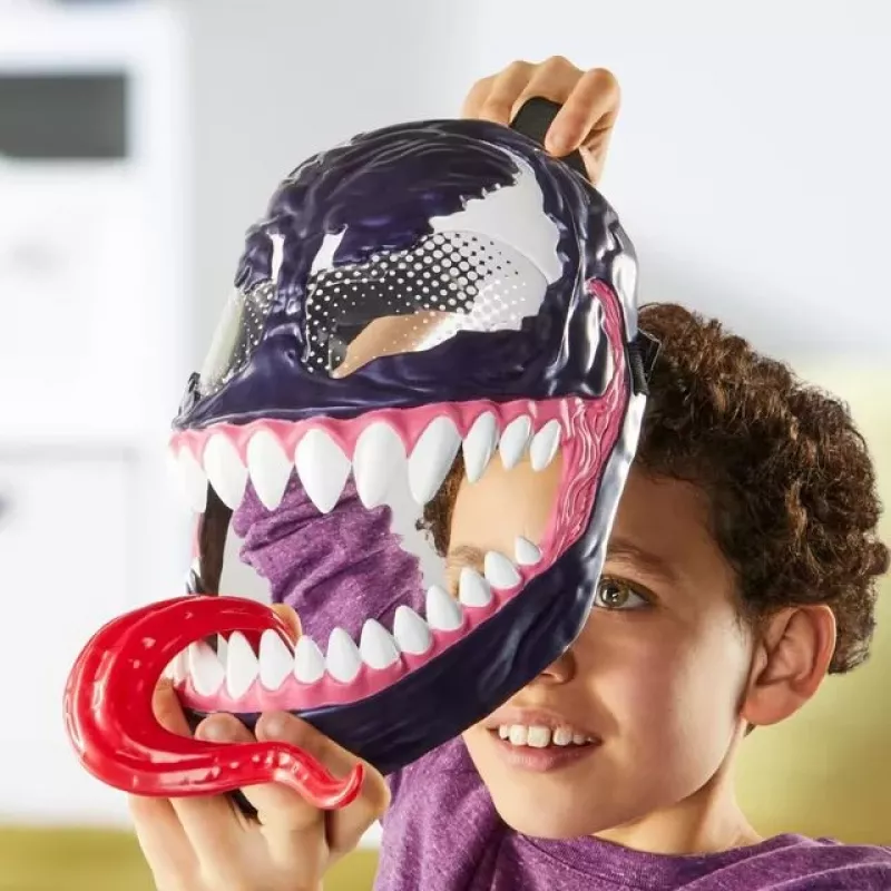 Rotaļu cimds blasteris Hasbro Marvel Spider-Man Venom Strike Blaster Violet