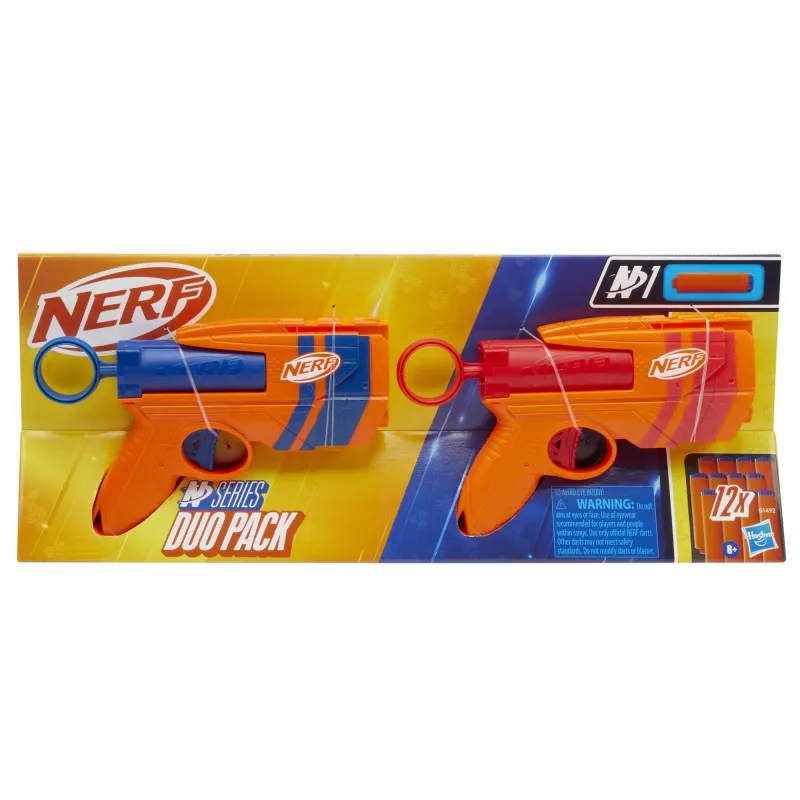 NERF rotaļu blasteru komplekts Dual Pack N Series G1492 ar 2 blasteriem un putu bultām