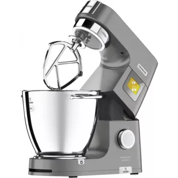 Virtuves kombains Kenwood KWL90.164SI — 1400 W, 7 L nerūsējošā tērauda bļoda, sudraba krāsa, iebūvēti svari