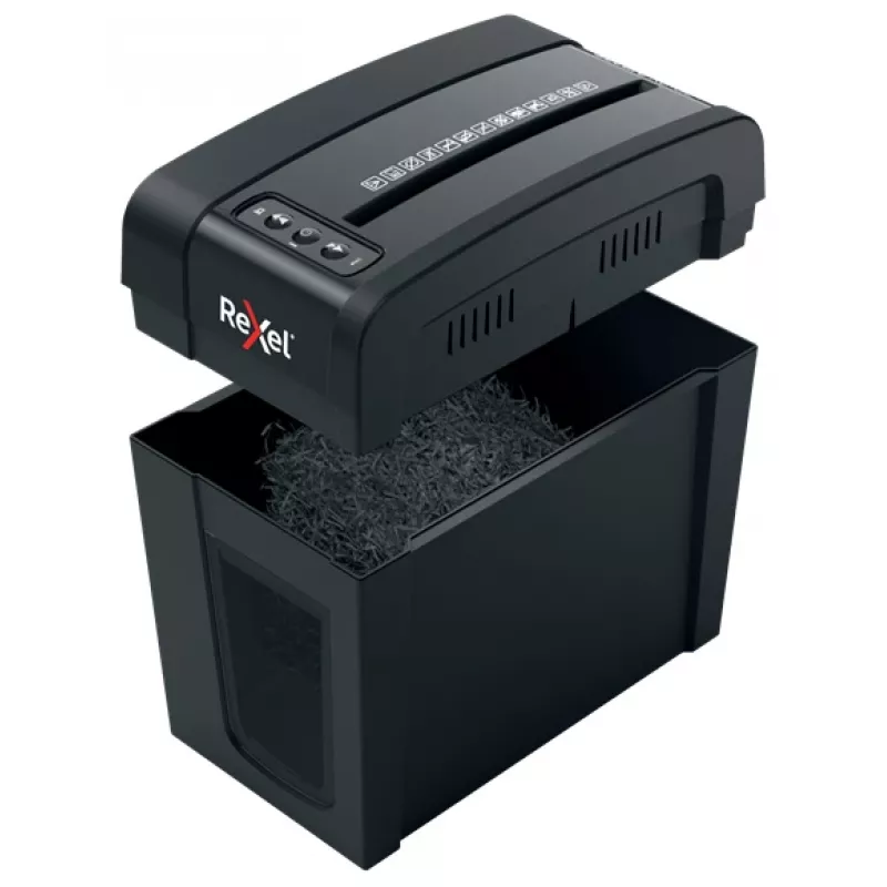 Rexel Secure X6-SL Whisper-Shred Šķērsgriezuma Papīra Smalcinātājs P4