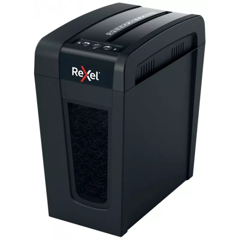 Rexel Secure X8-SL Whisper-Shred šķērsgriezuma papīra smalcinātājs P4