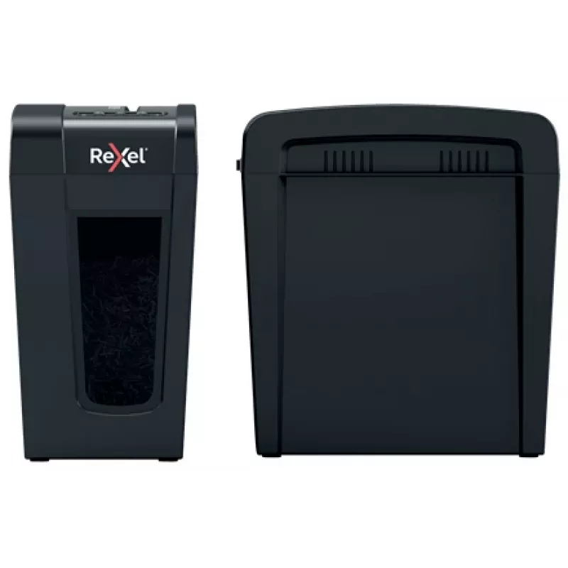 Rexel Secure X8-SL Whisper-Shred šķērsgriezuma papīra smalcinātājs P4