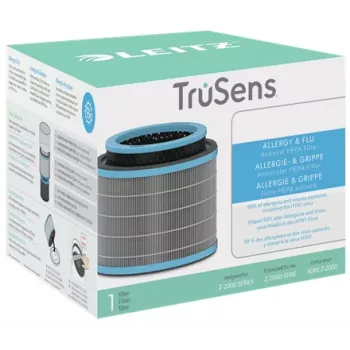 Leitz Allergy and Flu Anti-viral 3-in-1 HEPA filtru cilindrs TruSens Z-2000 / Z-2500 vidēja izmēra gaisa attīrītājam