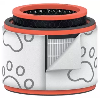 Leitz Pet 3-in-1 HEPA filtra cilindrs TruSens Z-2000 / Z-2500 vidēja izmēra gaisa attīrītājam