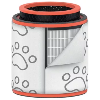 Leitz Pet 3-in-1 HEPA filtra cilindrs TruSens Z-3000 / Z-3500 lielajam gaisa attīrītājam