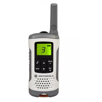 Motorola TLKR T50 divvirzienu radio 8 kanāli 0.0125 MHz Pelēks, Balts