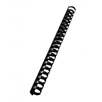 Leitz Spines Plastic 19 mm comBIND, Melna, 180 lapas, Plastmasa, A4, 1.9 cm