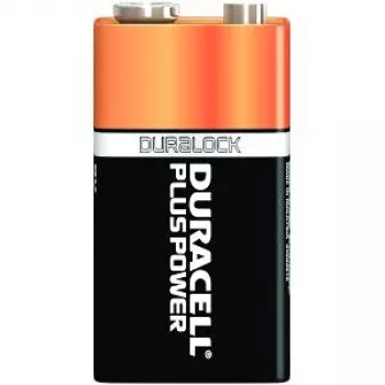 Duracell Plus Power 9V vienreizējās lietošanas baterija, sārma