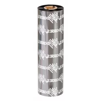 Zebra 2300 Wax termolente 450 m Melna