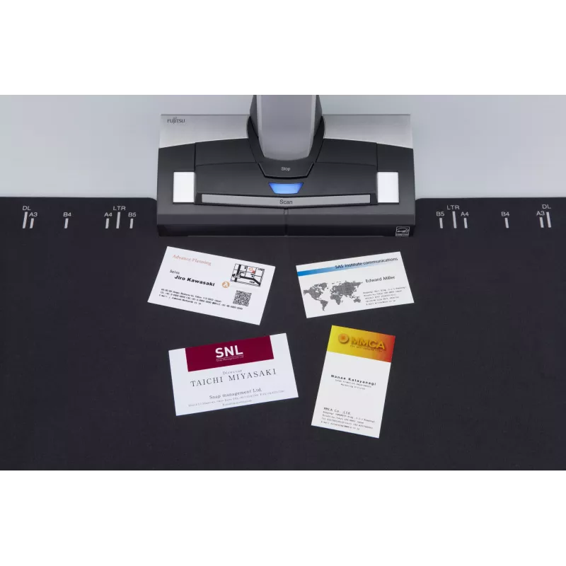Fujitsu ScanSnap SV600 pārlūkskeneris A3, melns, balts