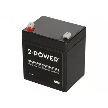 2-Power 2P5-12 UPS baterija Slēgts svina-skābes (VRLA) 12 V 5 Ah
