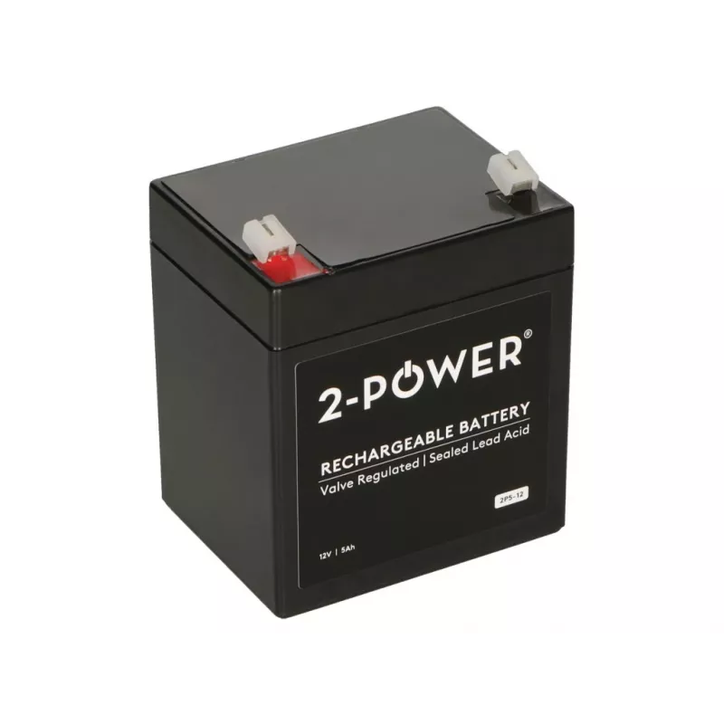 2-Power 2P5-12 UPS baterija Slēgts svina-skābes (VRLA) 12 V 5 Ah