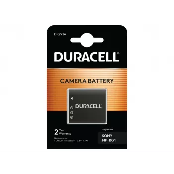 Duracell kameras akumulators - aizstāj Sony NP-BG1, 1020 mAh, 3,6 V, litija-jonu