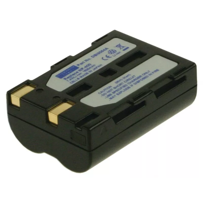 2-Power akumulators digitālajai kamerai 7.4V 1400mAh, 1600 mAh, Litija-jonu