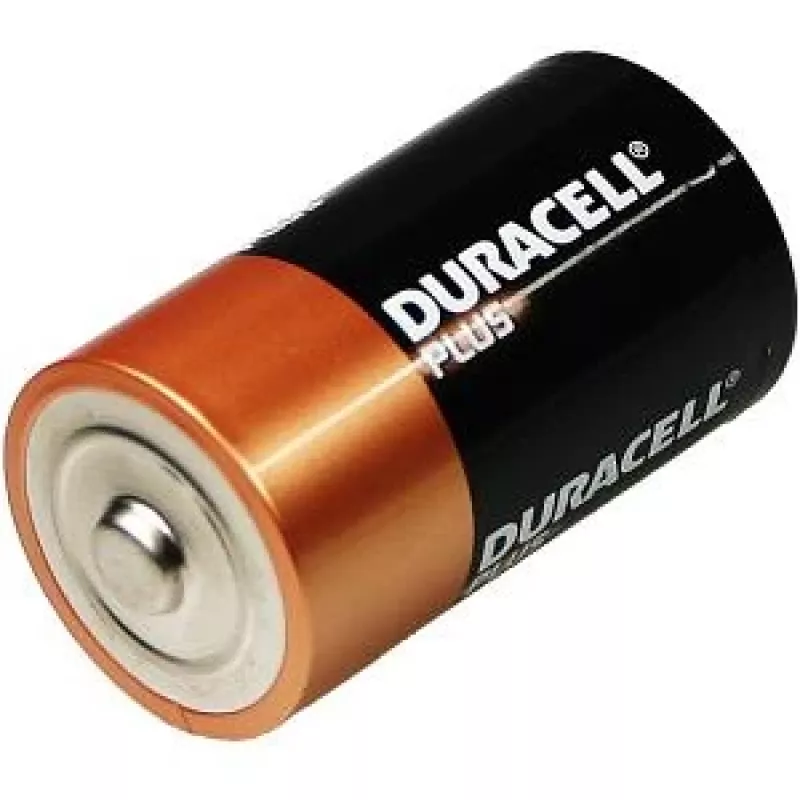 Duracell BUN0034A D izmēra alkaline baterija, 1.5V, vienreizējās lietošanas