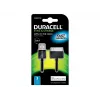 Duracell Sync/Charge kabelis 1m Melns