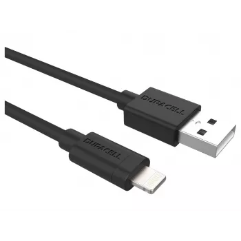 Duracell Sync/Charge kabelis 1 metrs Melns