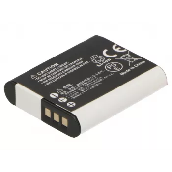 2-Power Digital Camera Battery 3.7v 1050mAh, 1100 mAh, 3.6 V, Litija-jonu (Li-Ion)