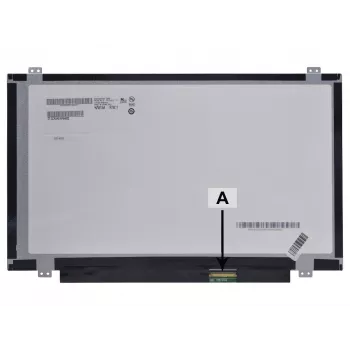 2-Power 14.0 inch WXGA HD 1366x768 LED matēts ekrāns, displejs, 35.6 cm (14 collas), HD