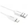 Duracell Sync/Charge kabelis 1 m balts, USB A, Lightning, 2.0