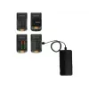 2-Power Universāls kameras akumulatoru lādētājs-Mazumtirdzniecība, Litija-jonu (Li-Ion), AA, AAA, Nē