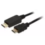 2-Power CAB0039A video kabeļa adapteris 2 m DisplayPort uz HDMI Type A (Standarta) Melns