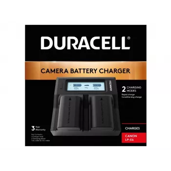 Duracell DRC6103 lādētājs kameru akumulatoriem