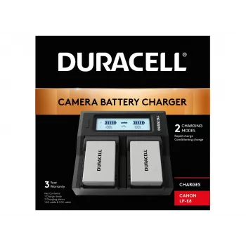 Duracell DRC6104 lādētājs kameru akumulatoriem