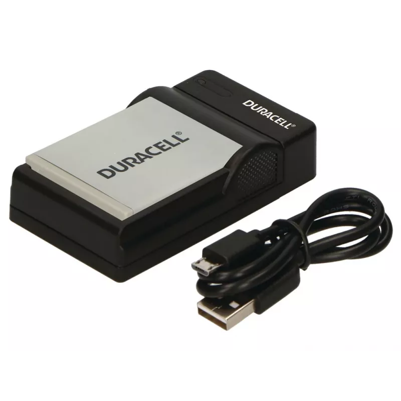 Duracell USB lādētājs Canon NB-4L, NB-5L akumulatoriem, melns