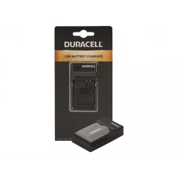 Duracell USB lādētājs digitālajām kamerām Nikon EN-EL3e, FujiFilm NP-150, melns