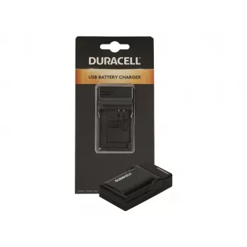 Duracell USB lādētājs Panasonic DMW-BLF19 akumulatoriem, melns