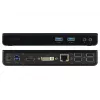 2-Power DOC0110A dokstacija / portu replikators Vadu USB 3.2 Gen 1 (3.1 Gen 1) Type-B Melns