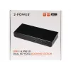 2-Power DOC0110A dokstacija / portu replikators Vadu USB 3.2 Gen 1 (3.1 Gen 1) Type-B Melns