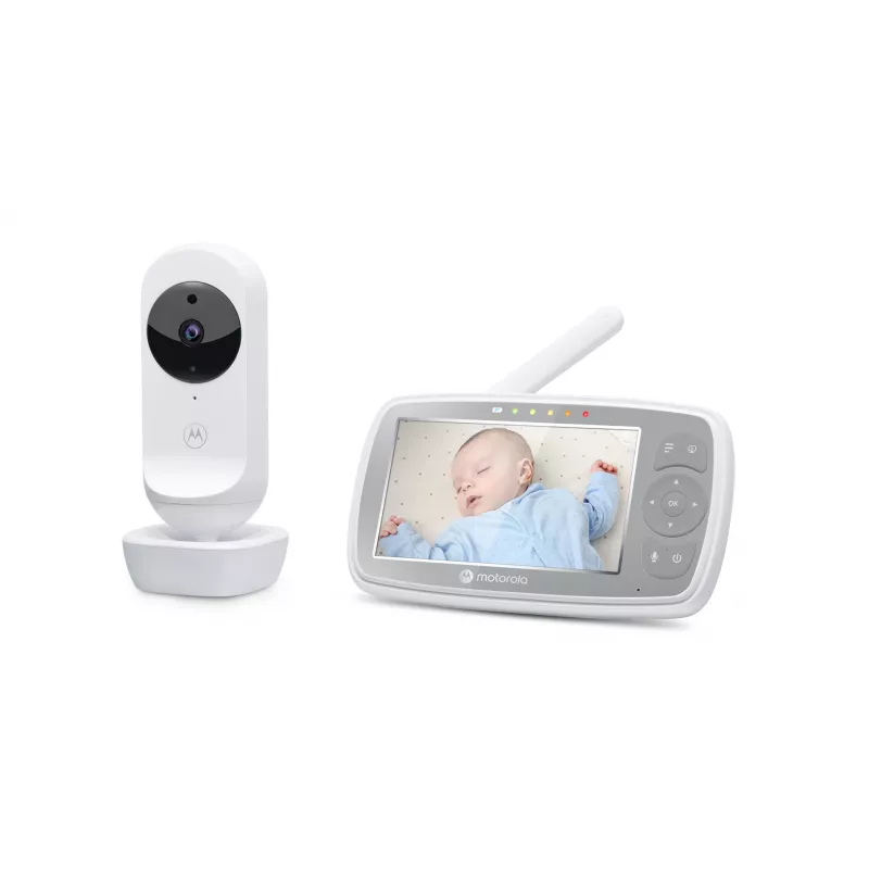 Motorola VM44 CONNECT mazuļu monitors, 300 m, Wi-Fi/FHSS, balts