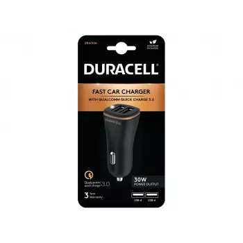 Duracell DR6010A mobilās ierīces lādētājs Melns
