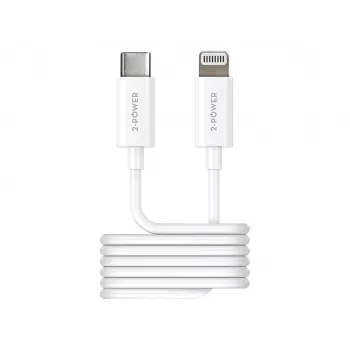 2-Power 2PUC1M03W mobilās ierīces lādētājs Balts