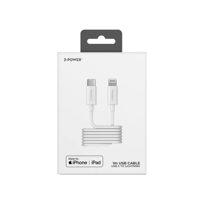2-Power 2PUC1M03W mobilās ierīces lādētājs Balts