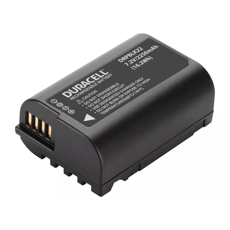 Duracell DRPBLK22 akumulators kamerai 2250 mAh