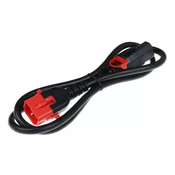 ACT barošanas vads C13 IEC Lock+ - C14 IEC Lock Dual Locking melns 2 m, PC3603