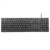 Tastatūra Targus AKM622FR ar peli, universāla, USB, AZERTY, melna