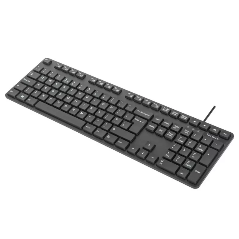 Tastatūra Targus AKM622FR ar peli, universāla, USB, AZERTY, melna