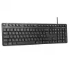 Tastatūra Targus AKM622FR ar peli, universāla, USB, AZERTY, melna