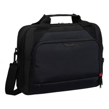Targus EcoSmart 35.6 cm (14 collu) portfelis melns, sarkans
