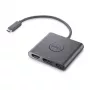 DELL Adapter USB-C uz HDMI/DP ar Barošanas Caurvadu