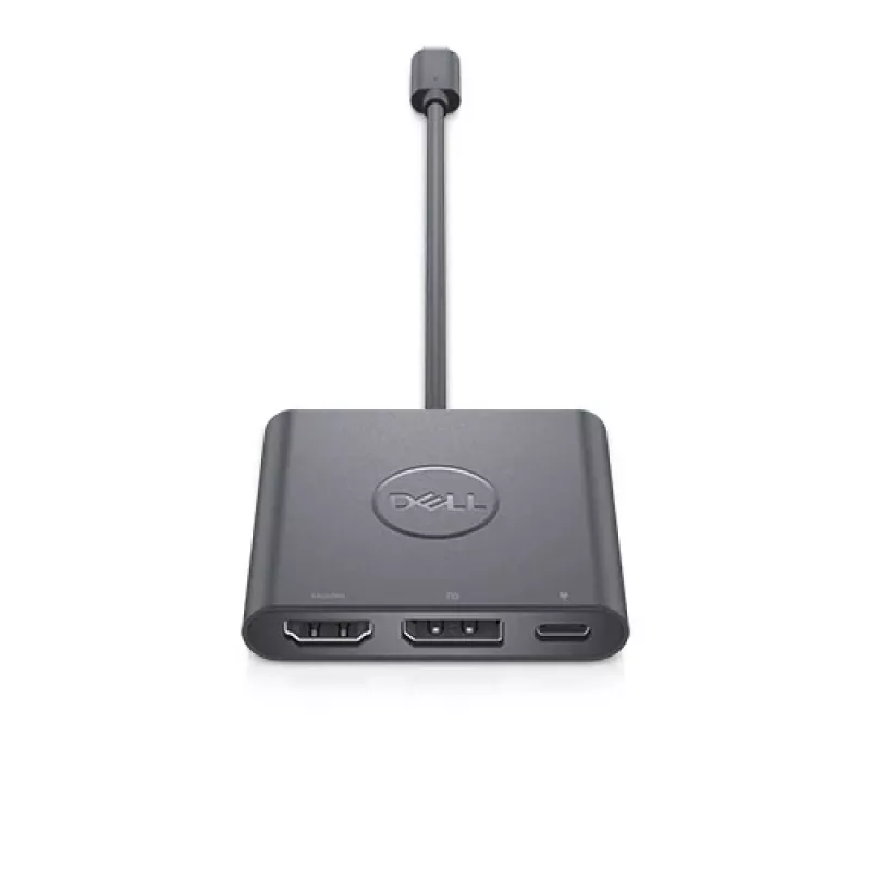 DELL Adapter USB-C uz HDMI/DP ar Barošanas Caurvadu