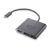 DELL Adapter USB-C uz HDMI/DP ar Barošanas Caurvadu