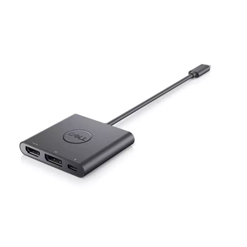 DELL Adapter USB-C uz HDMI/DP ar Barošanas Caurvadu